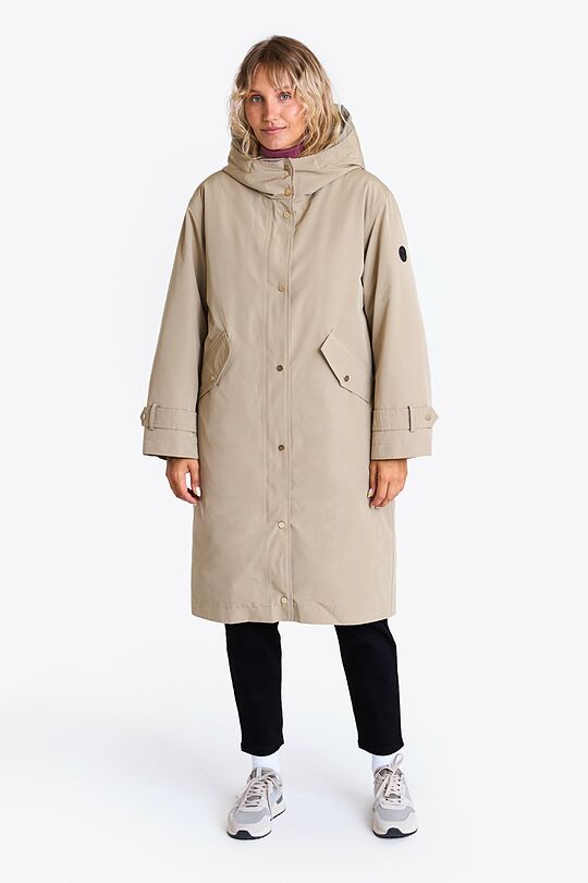 Long coat with detachable insulation 11 | Cream | Audimas