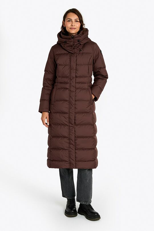 Long down coat 1 | BROWN | Audimas