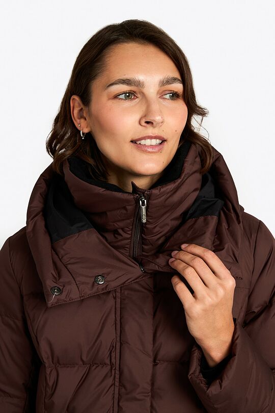 Long down coat 4 | BROWN | Audimas