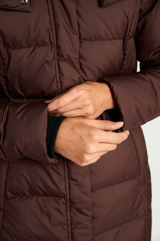 Long down coat 6 | BROWN | Audimas