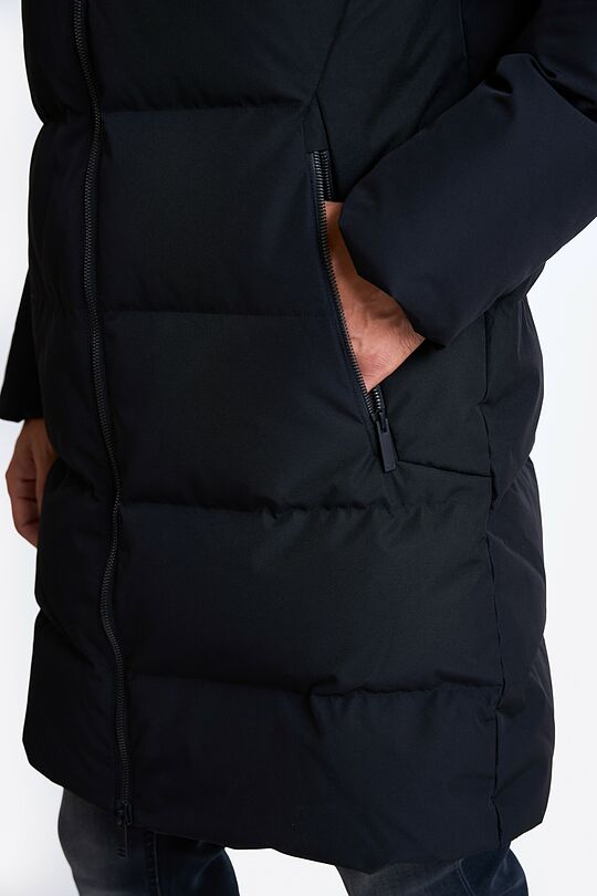 Down coat with membrane 5 | BLACK | Audimas