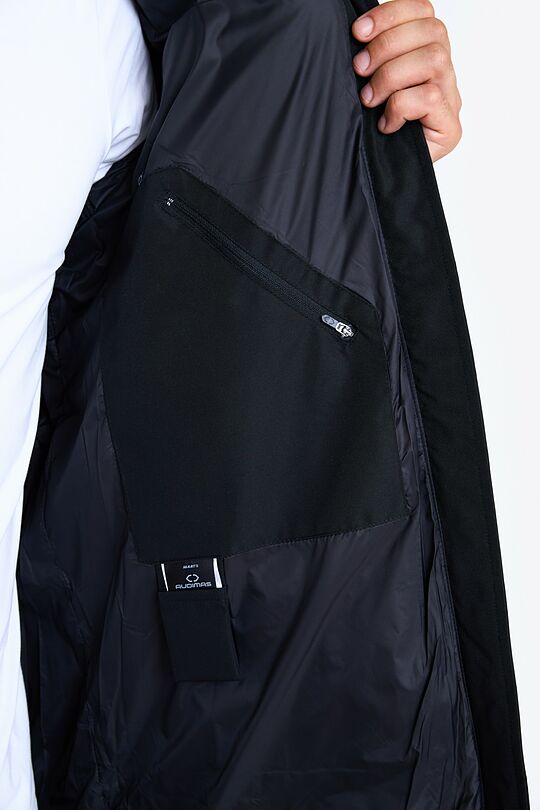 Down coat with membrane 7 | BLACK | Audimas