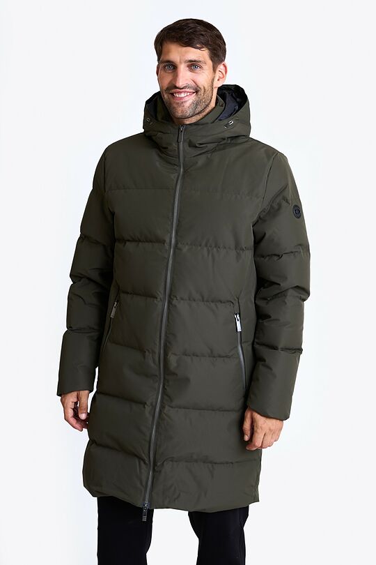 Down coat with membrane 1 | GREEN | Audimas