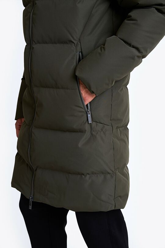 Down coat with membrane 5 | GREEN | Audimas