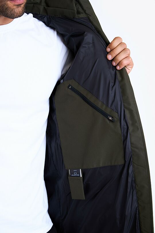 Down coat with membrane 7 | GREEN | Audimas