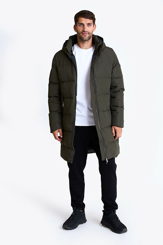 Down coat with membrane 6 | GREEN | Audimas