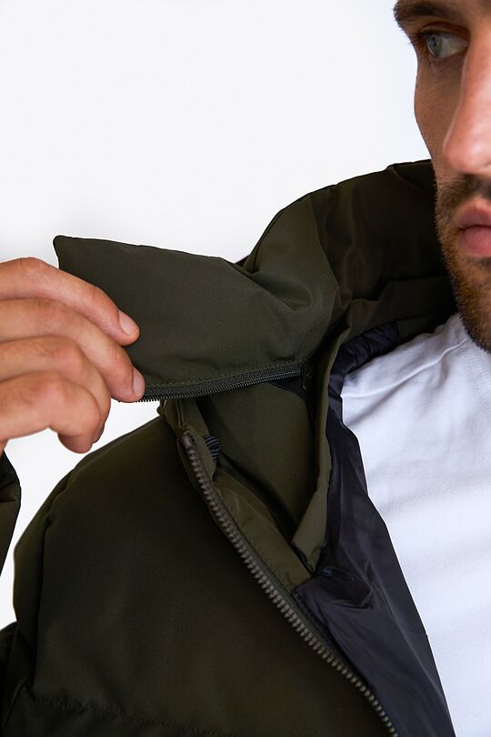 Down coat with membrane 4 | GREEN | Audimas