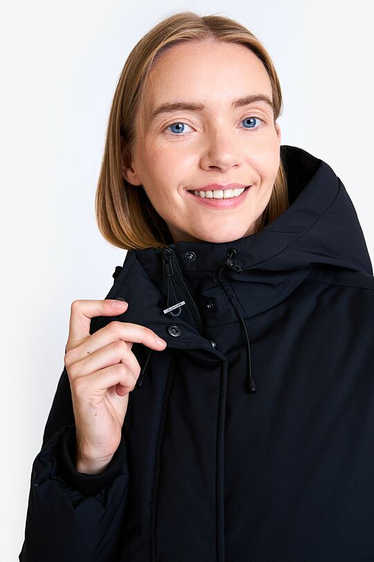 Down coat with membrane 4 | BLACK | Audimas