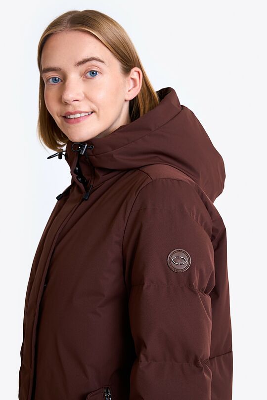 Down coat with membrane 3 | BROWN | Audimas