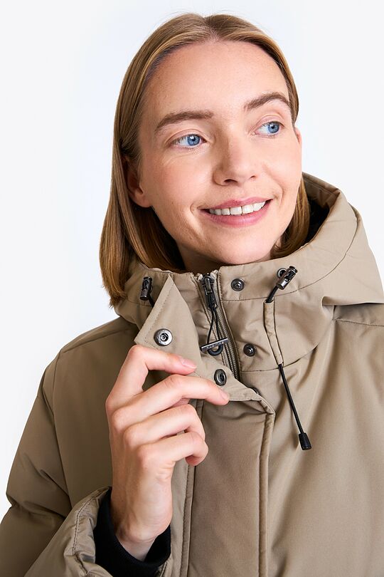 Down coat with membrane 4 | Cream | Audimas