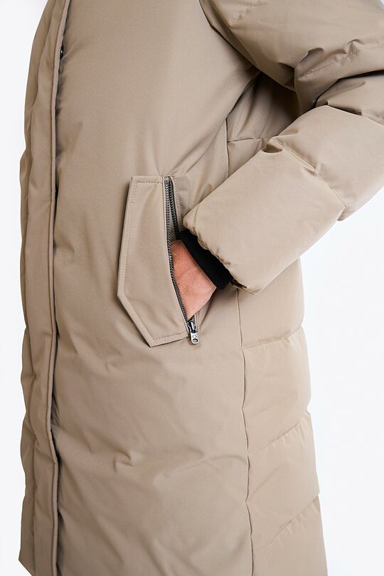 Down coat with membrane 5 | Cream | Audimas