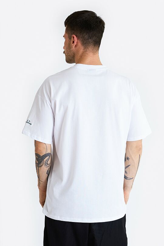 Short sleeves cotton T-shirt Champions are born here 2 | WHITE | Audimas