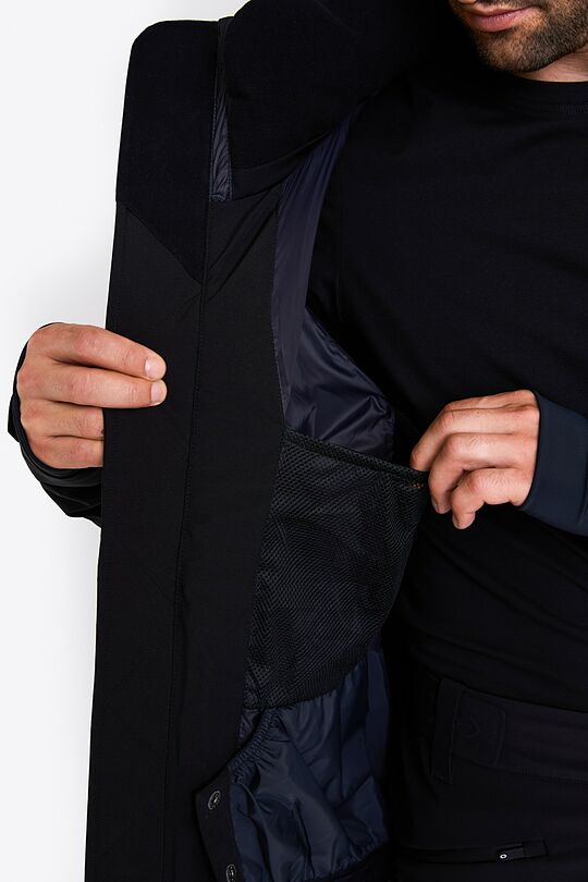 Down membrane jacket for ski and everyday wear 12 | BLACK | Audimas