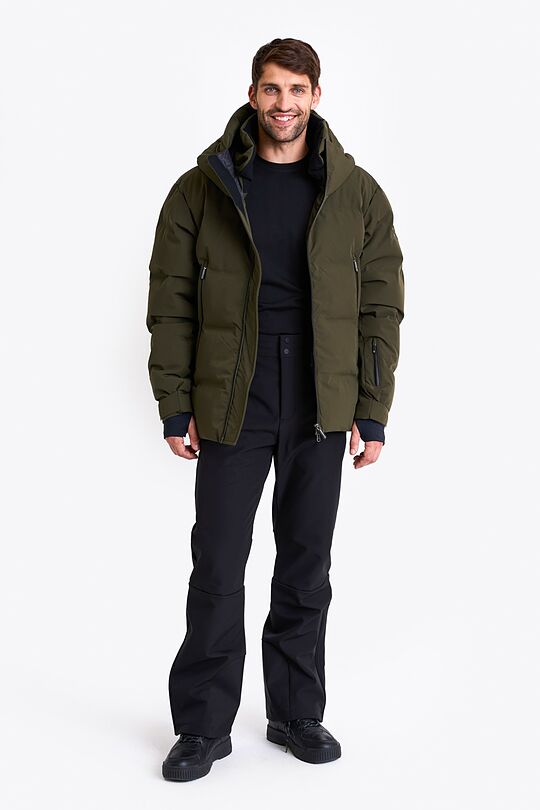 Down membrane jacket for ski and everyday wear 12 | GREEN | Audimas