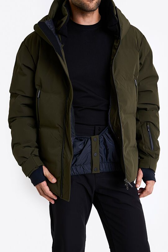 Down membrane jacket for ski and everyday wear 9 | GREEN | Audimas