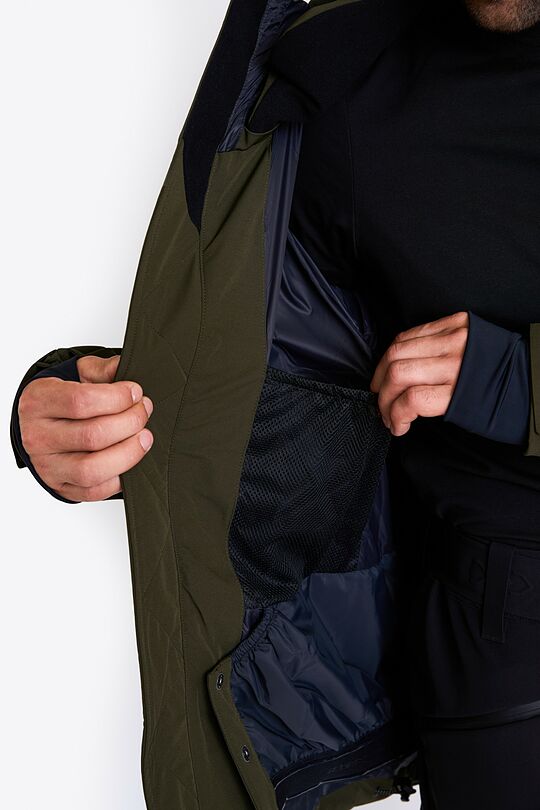 Down membrane jacket for ski and everyday wear 11 | GREEN | Audimas