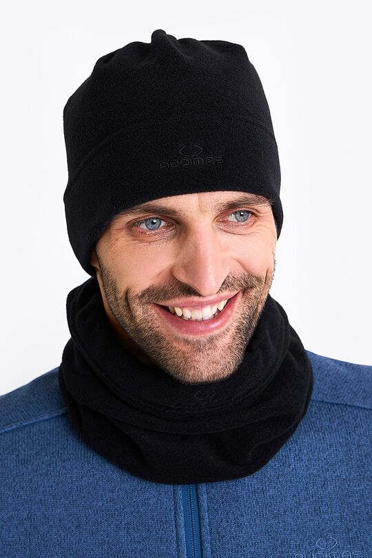 Polartec 100 Series fleece hat 1 | BLACK | Audimas