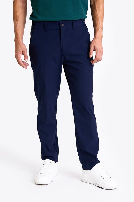 Classic soft woven pants 2 | BLUE | Audimas