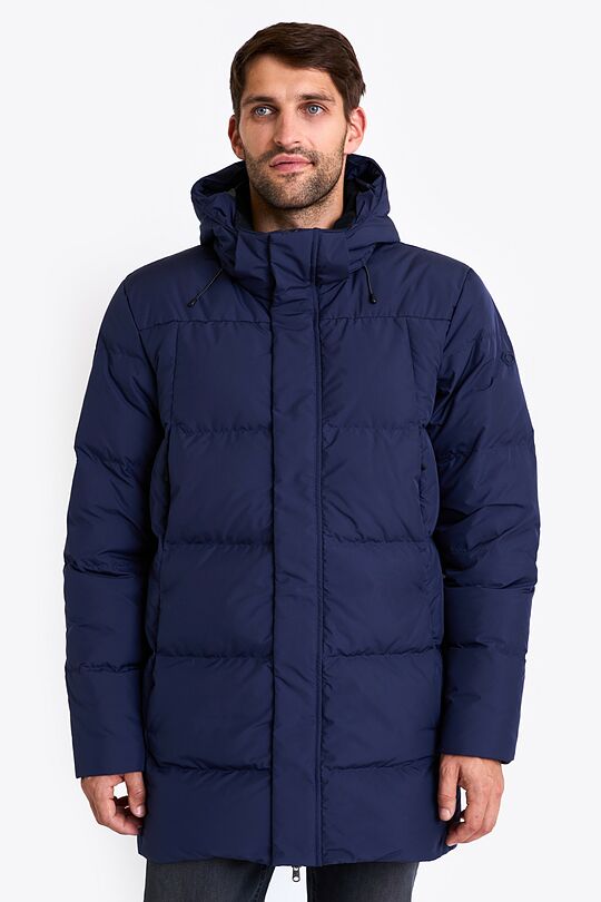 Long down jacket 1 | BLUE | Audimas