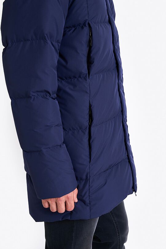 Long down jacket 4 | BLUE | Audimas