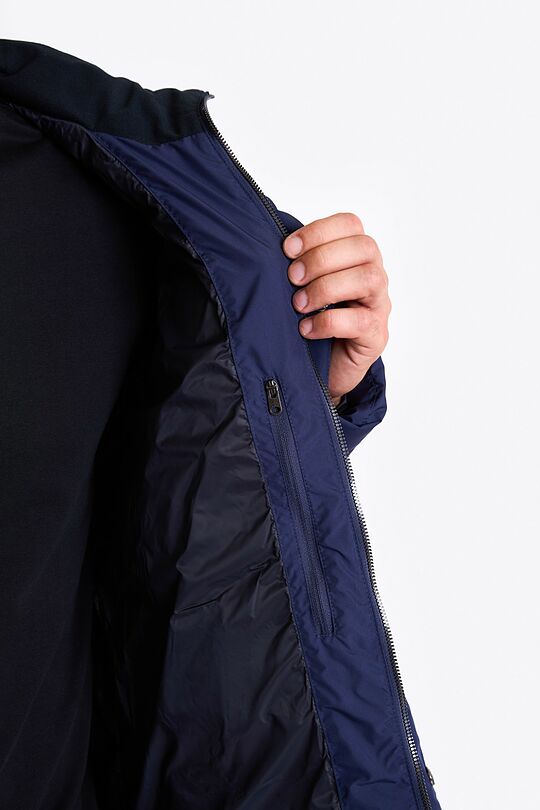 Long down jacket 8 | BLUE | Audimas