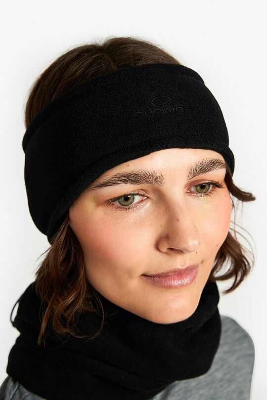 Polartec 100 Series fleece set with a headband 4 | BLACK | Audimas