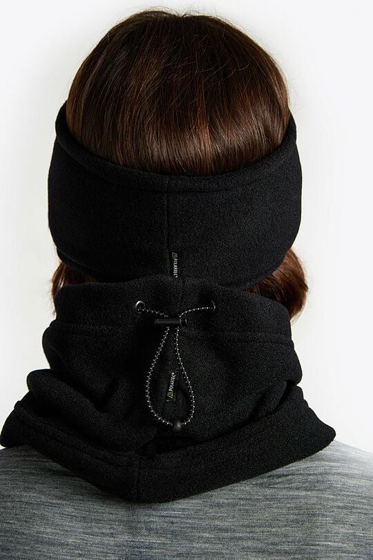 Polartec 100 Series fleece set with a headband 8 | BLACK | Audimas