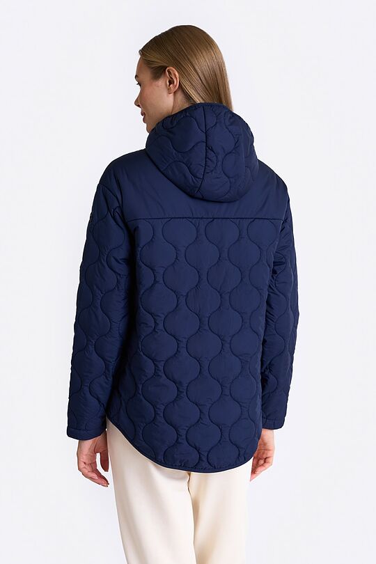 Short quilted transitional jacket 2 | BLUE | Audimas