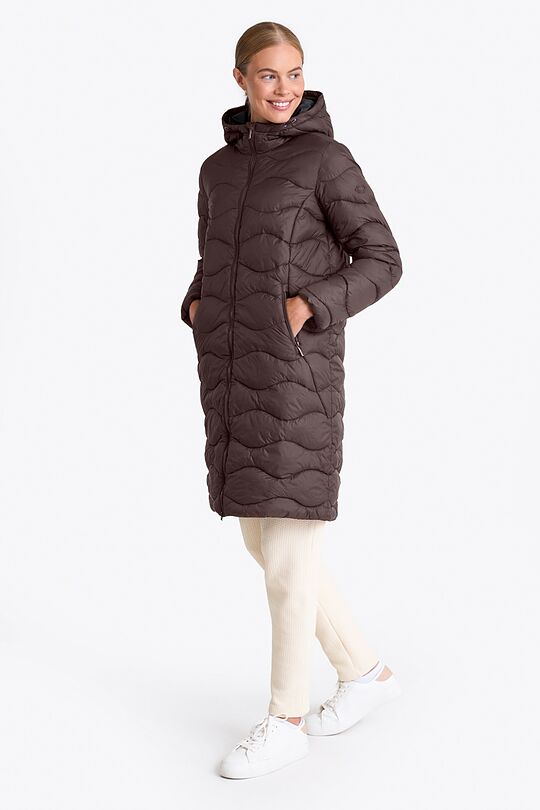 Coat with synthetic insulation 3 | BROWN | Audimas