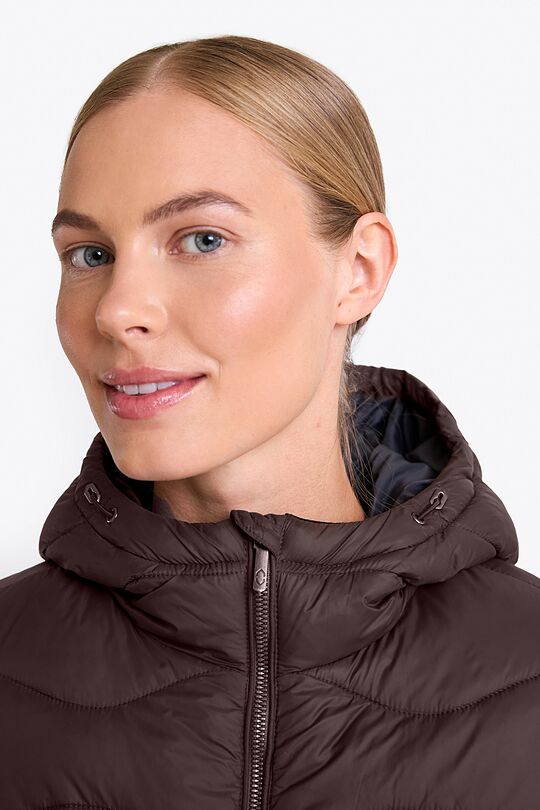 Coat with synthetic insulation 5 | BROWN | Audimas