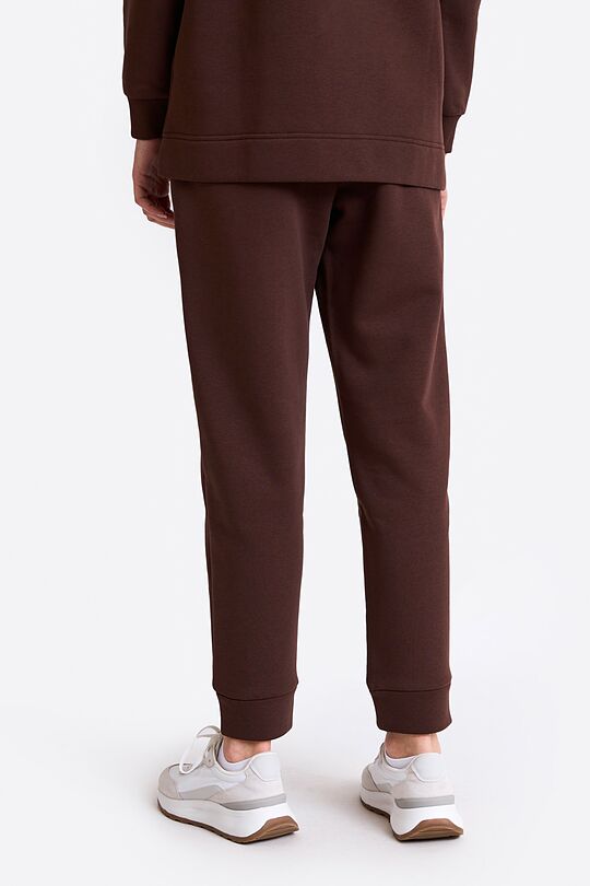 Cotton fleece sweatpants 3 | BROWN | Audimas