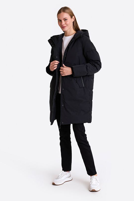 Down coat with membrane 7 | BLACK | Audimas