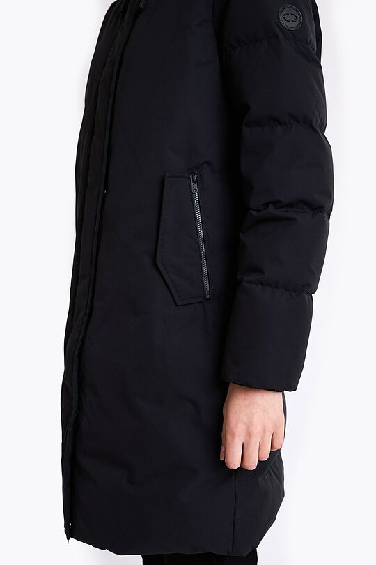 Down coat with membrane 4 | BLACK | Audimas