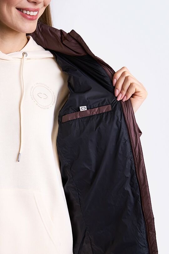 Light transitional jacket with Thermore insulation 6 | BROWN | Audimas