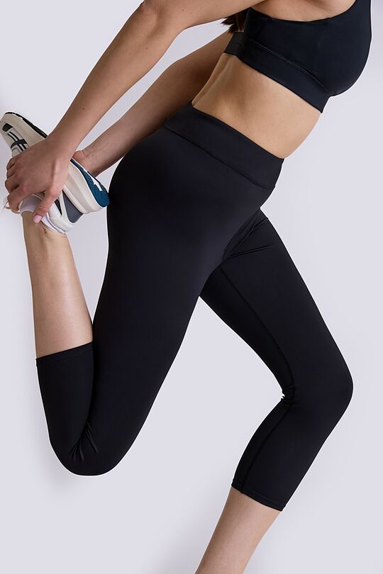 Essential 3/4 tights 5 | BLACK | Audimas