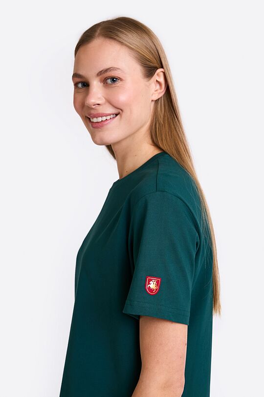 National collection cotton T-shirt LIETUVA 3 | GREEN | Audimas