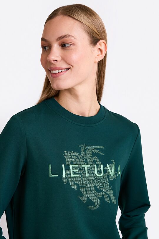 National collection sweatshirt LIETUVA 3 | GREEN | Audimas