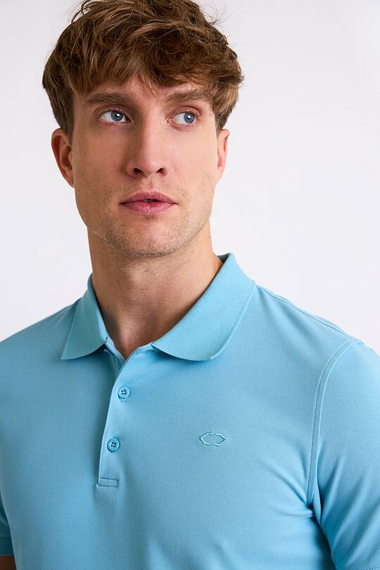 Pique polo shirt 3 | BLUE | Audimas