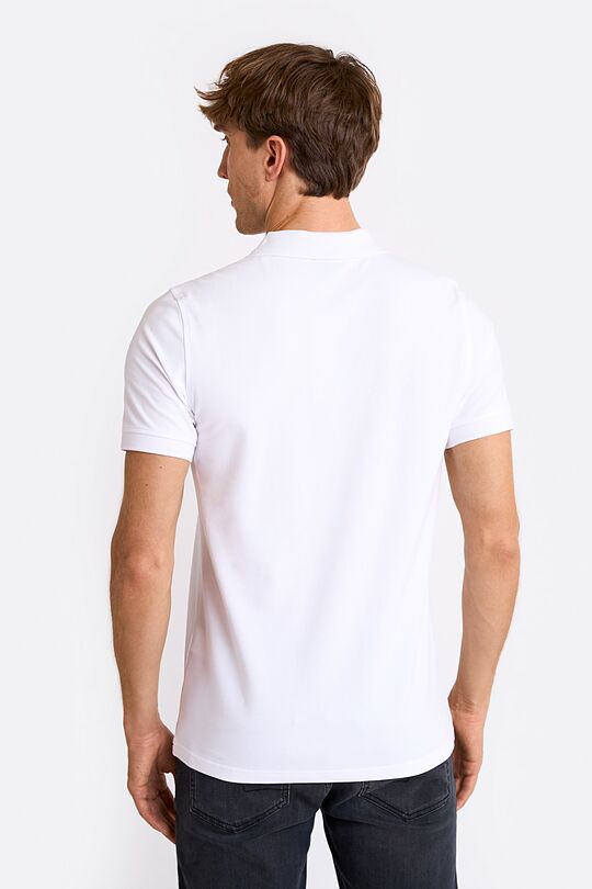 Pique polo shirt 2 | WHITE | Audimas