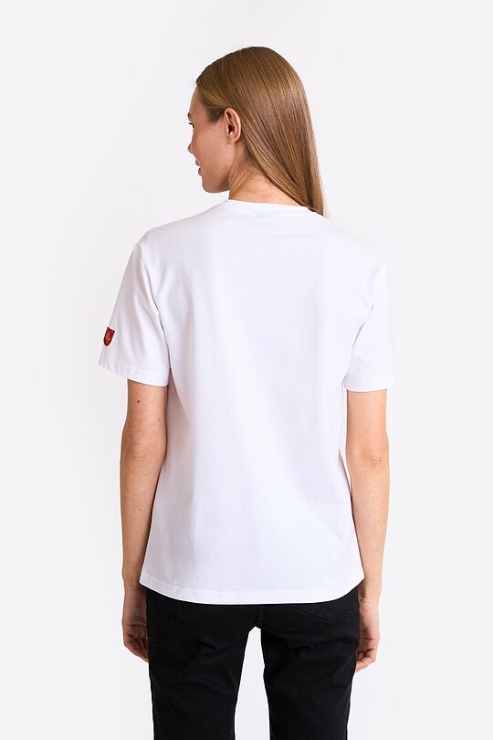 Short sleeves cotton T-shirt the strength of centuries 2 | WHITE | Audimas