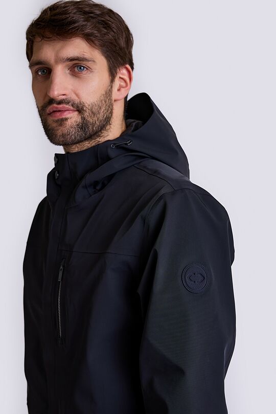 Light water repellent parka jacket with membrane 3 | BLACK | Audimas