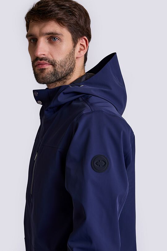 Light water repellent parka jacket with membrane 3 | BLUE | Audimas