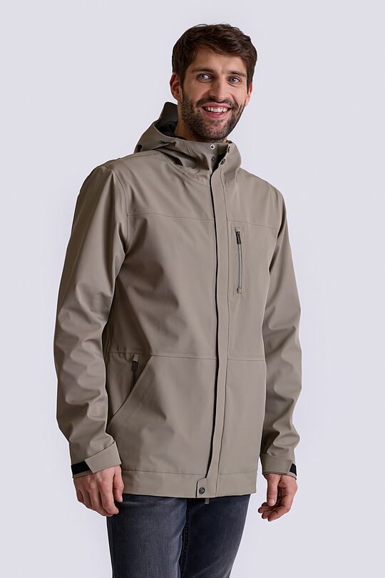 Light water repellent parka jacket with membrane 1 | CHAKI | Audimas