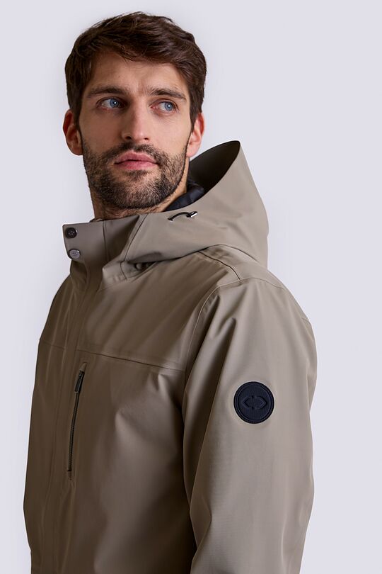 Light water repellent parka jacket with membrane 3 | CHAKI | Audimas