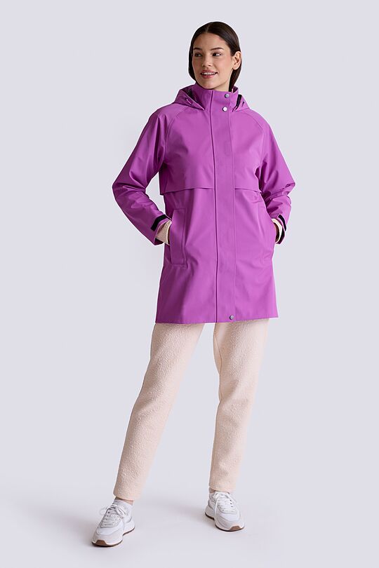 Light water repellent membrane raincoat 7 | PURPLE | Audimas