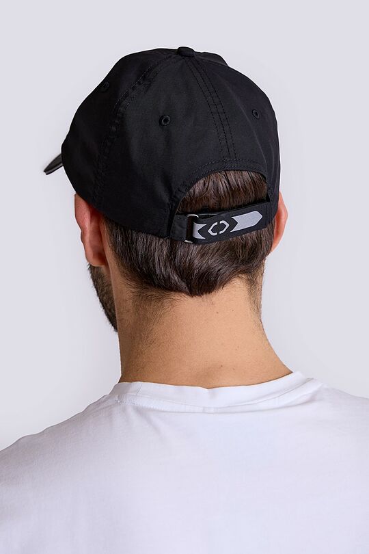 Cap made of lightweight POPLIN cotton 2 | BLACK | Audimas