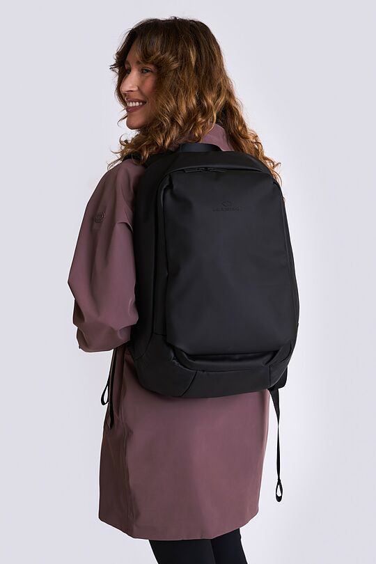 Everyday backpack with pocket for laptop 3 | BLACK | Audimas