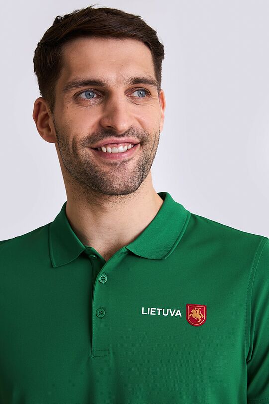 National collection polo shirt 3 | GREEN | Audimas