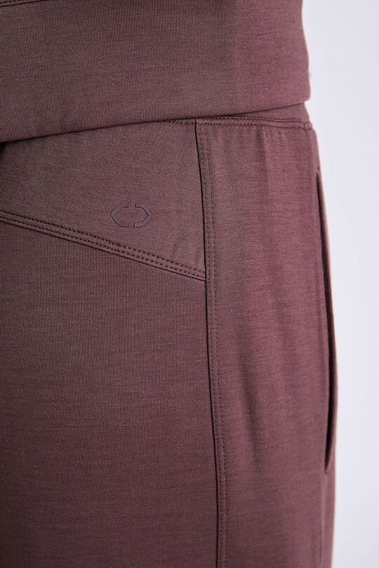 Sweatpants with Tencel Lyocell fibers 5 | BROWN | Audimas