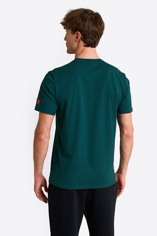 Short sleeves cotton T-shirt  Champions are born here 2 | GREEN | Audimas